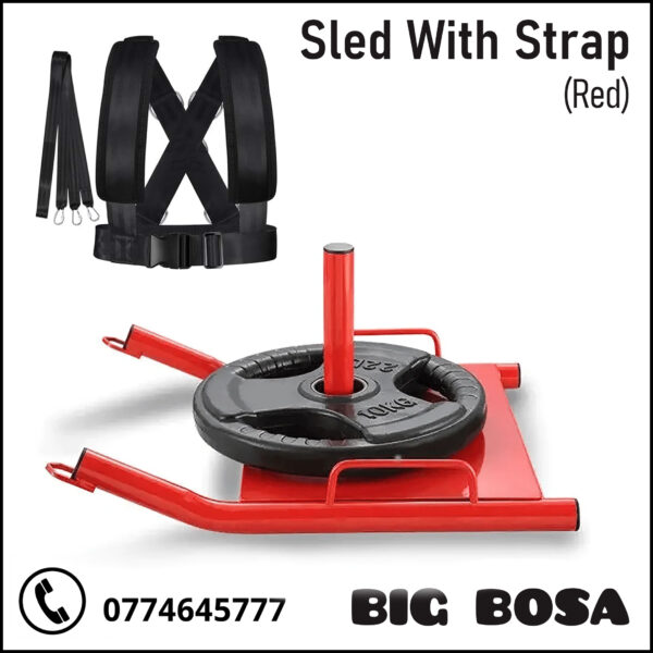 Sled With Strap (Red)