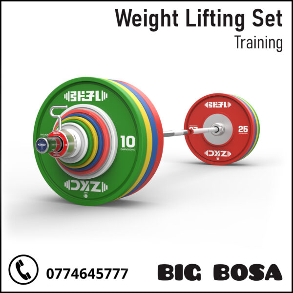 Men’s 190kg Olympic Weightlifting Training Barbell Set - ZKC